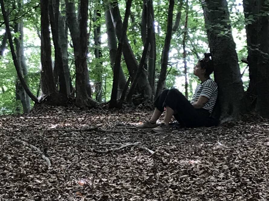 Momenti contemplativi durante un Bagno di Bosco-Friendship